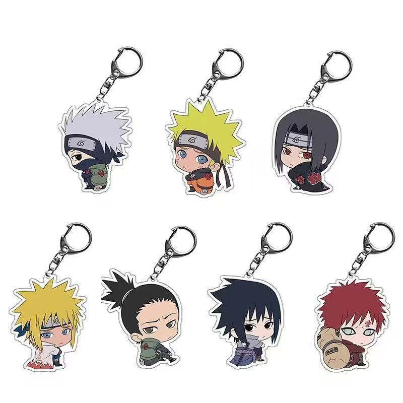 Anime Merchandise Naruto - 나루토 치비 만화 귀여운 아크릴 키체인