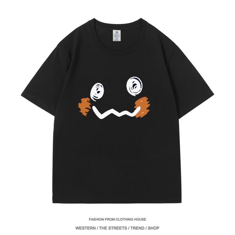Anime Merchandise T-Shirts - 미키 Q 콜라보레이션 티셔츠, 미니힐 만화
