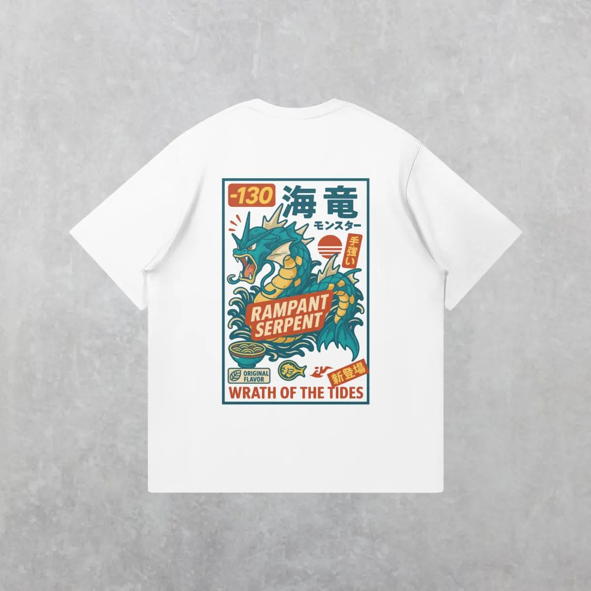 Anime Merchandise Men - 애니메이션 포켓몬 Gyarados 티셔츠 남성과 여성