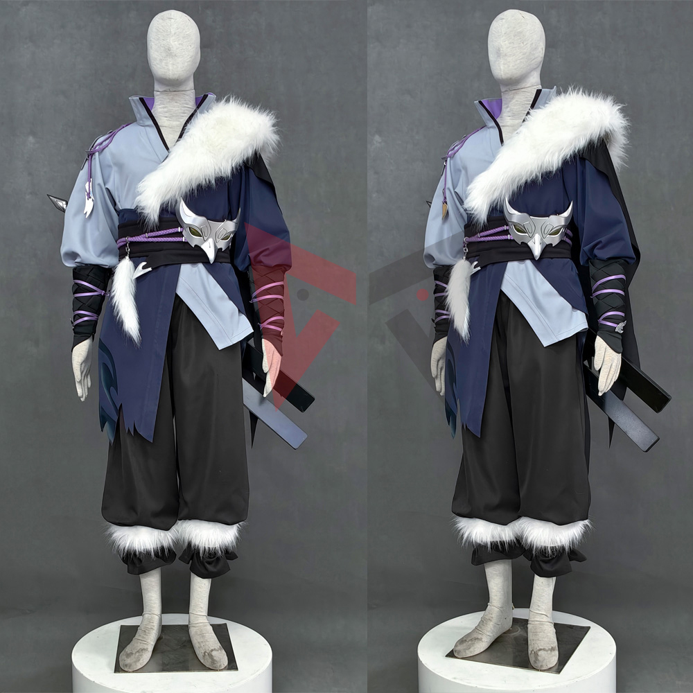Anime Merchandise Men - 새로운 게임 닌자 우치한상 사스케싱 코스프레