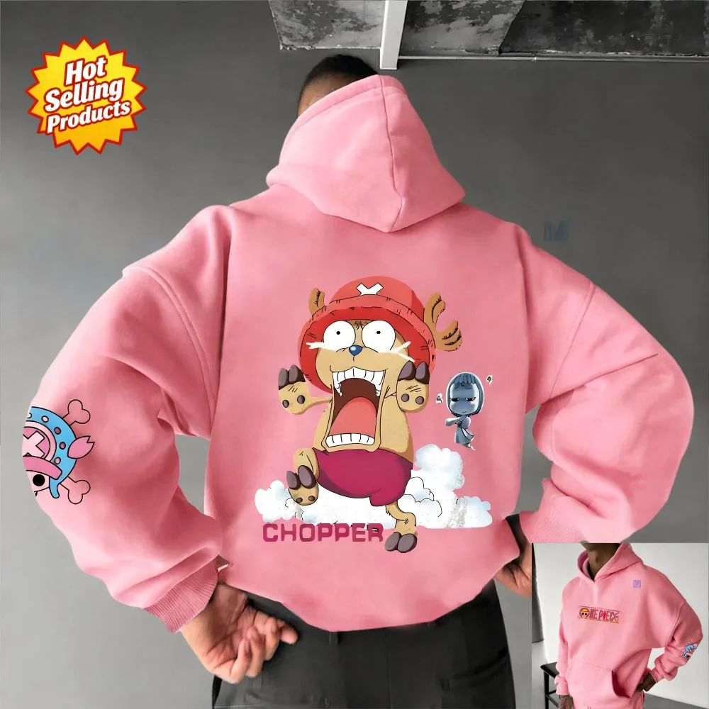 Anime Merchandise Shop - 원피스 후드 티 토니 토니 쵸파