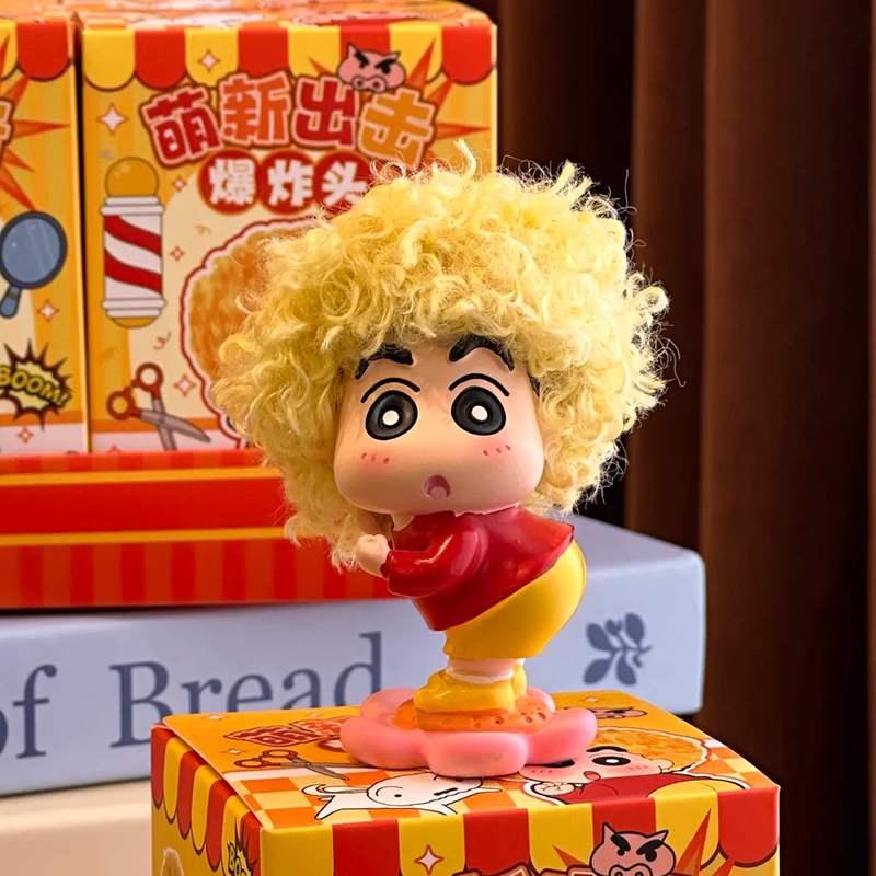 초보자 공격 아프로 크레용 신짱 블라인드 박스 피규어  - Anime Merchandise Men 리뷰 및 가격