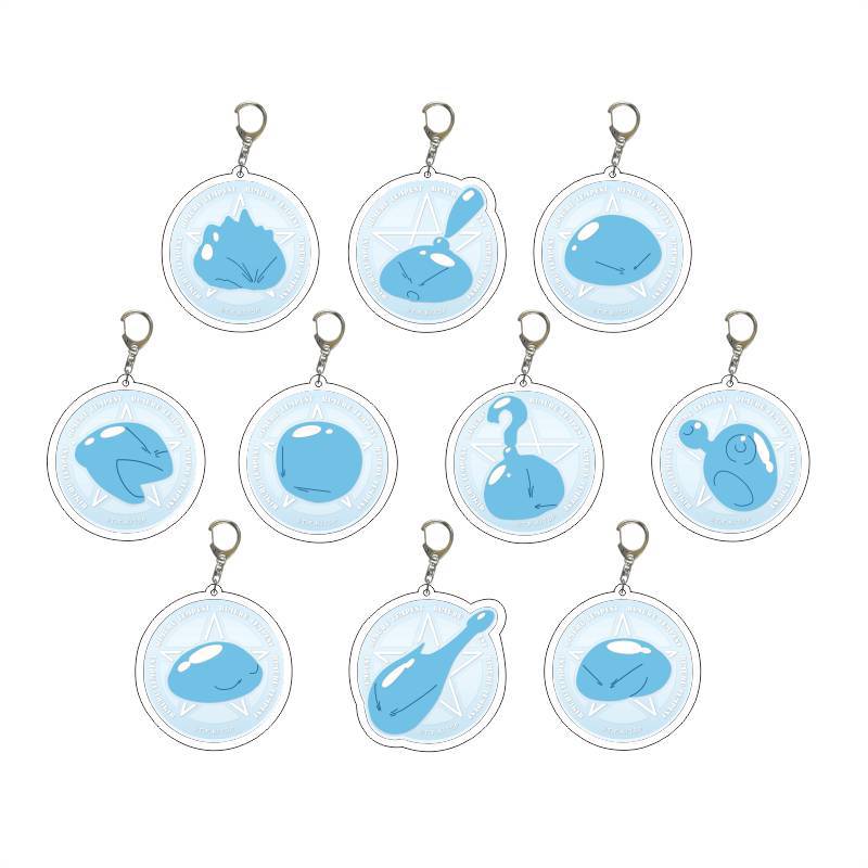 겐신 임팩트 슬라임 아크릴 애니메이션 게임 키체인 애니 - Anime Merchandise Keychains 리뷰 및 가격
