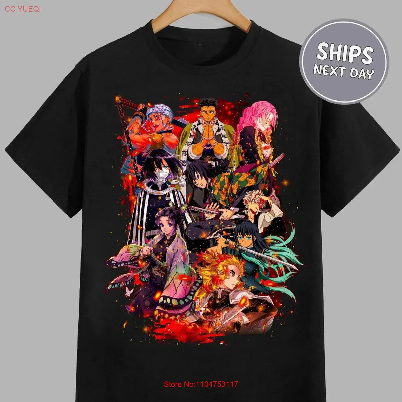 Demon Slay Anime T Shirt Slaye - Anime Merchandise Men 리뷰 및 가격