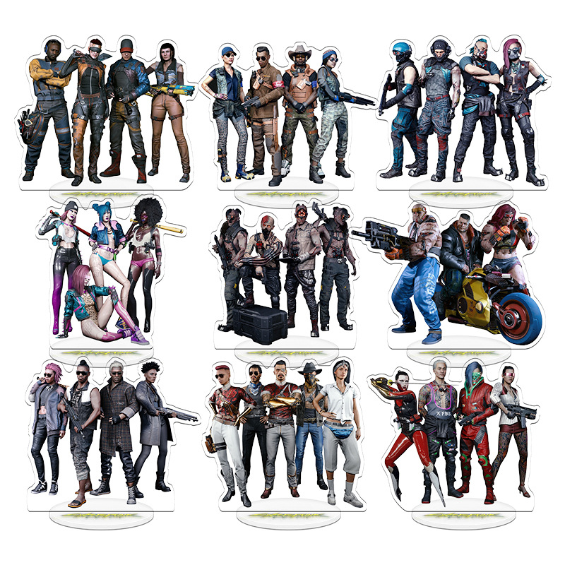 사이버펑크 2077 V 게임 굿즈 스탠드 모델 플레이트 - Anime Merchandise In Japan 리뷰 및 가격