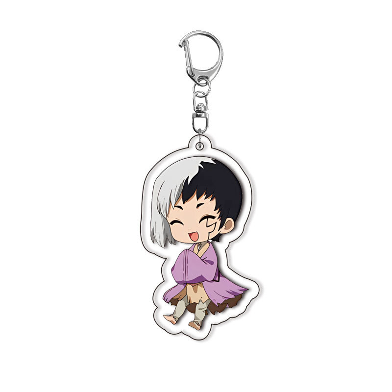 닥터 스톤 센쿠 이시가미 코하쿠 양면 아크릴 키체인 애 - Anime Merchandise Keychains 리뷰 및 가격