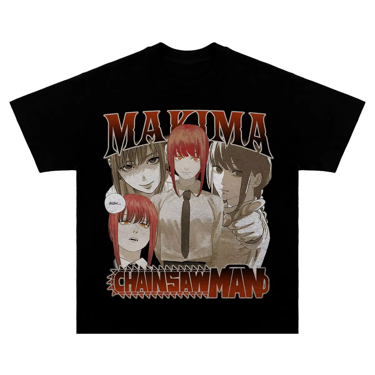 2025 일본 스타일 콜라보레이션 체인소 맨 상품 덴지 - Anime Merchandise T-Shirts 리뷰 및 가격