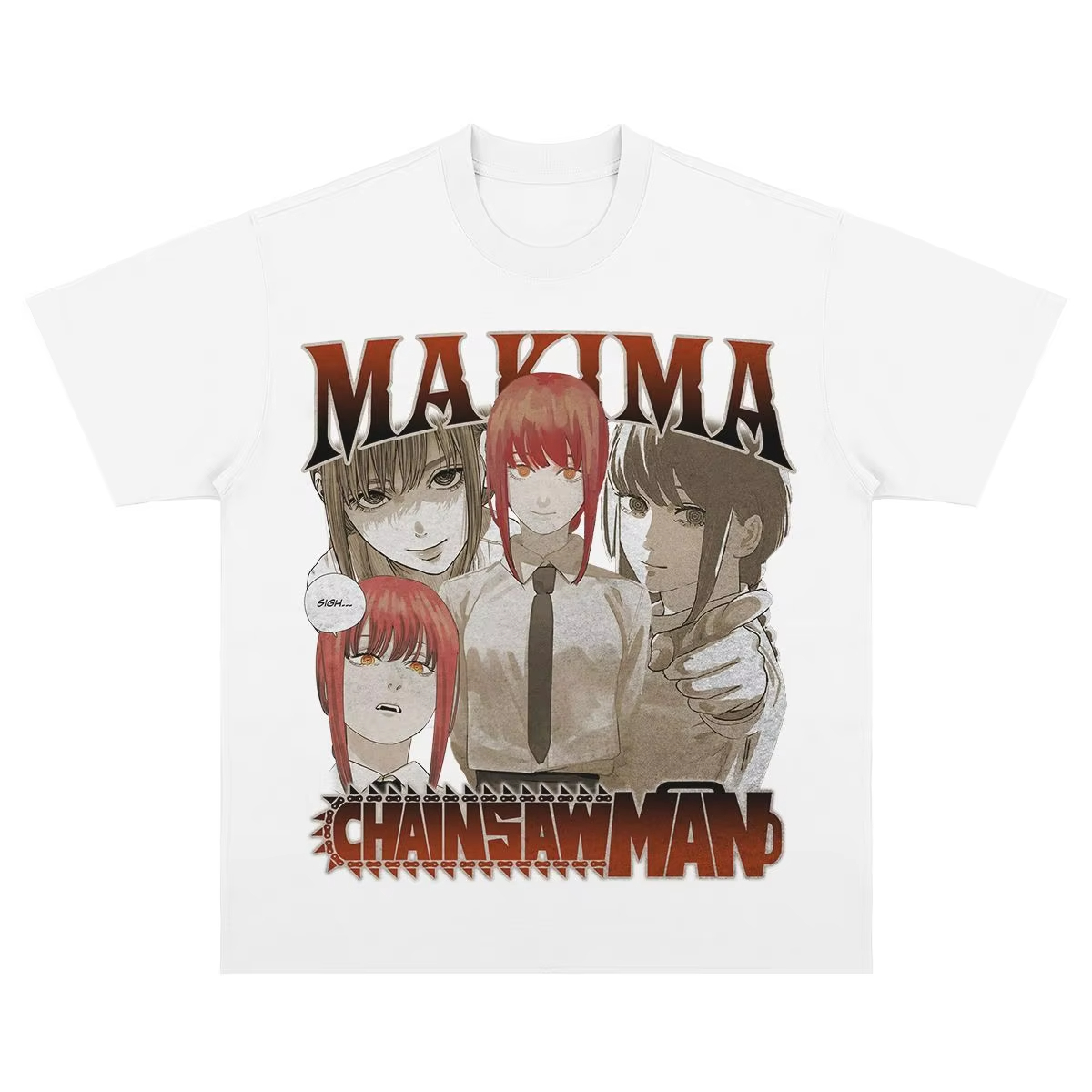 2025 일본 스타일 콜라보레이션 체인소 맨 상품 덴지 - Anime Merchandise T-Shirts 리뷰 및 가격