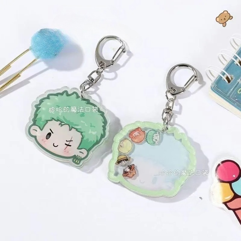 원피스 몽키 D 루피 귀여운 만화 키체인 애니메이션 백 - Anime Merchandise Keychains 리뷰 및 가격
