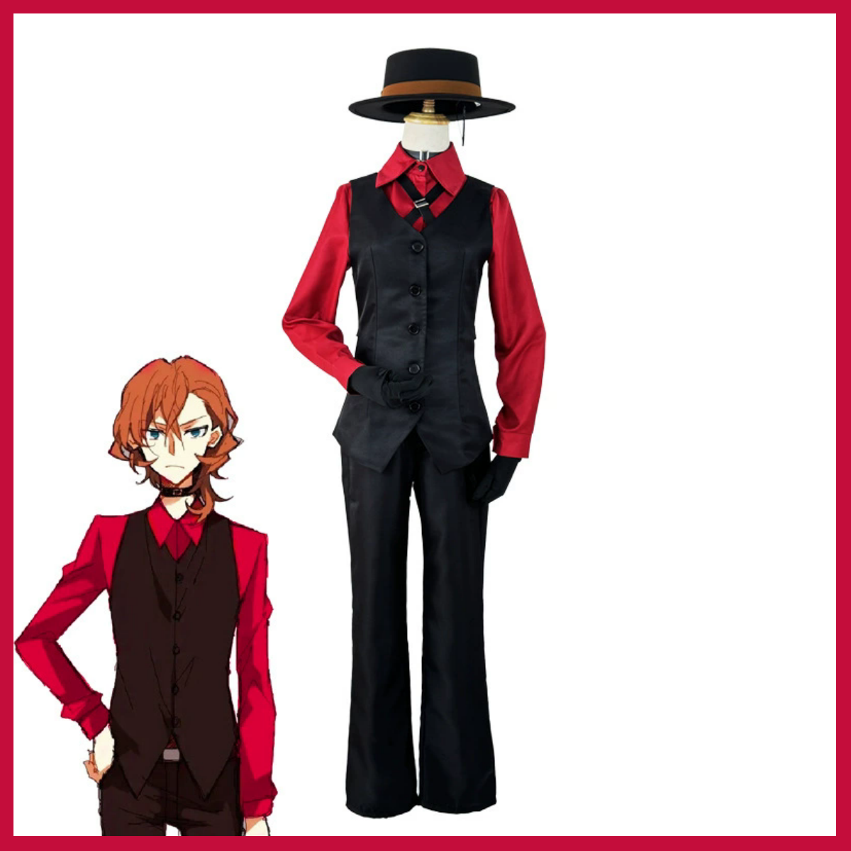 XQAnime Bungo Stray Dogs Beast - Anime Merchandise Men 리뷰 및 가격