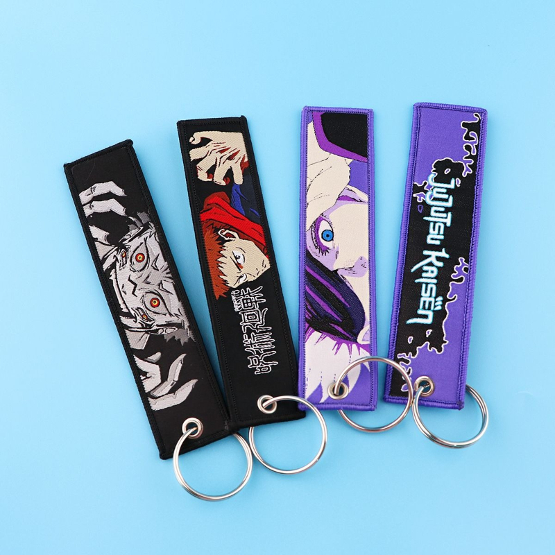 주술회센 애니메이션 굿즈 고죠 사토루 직조 키체인 랜야 - Anime Merchandise In Japan 리뷰 및 가격