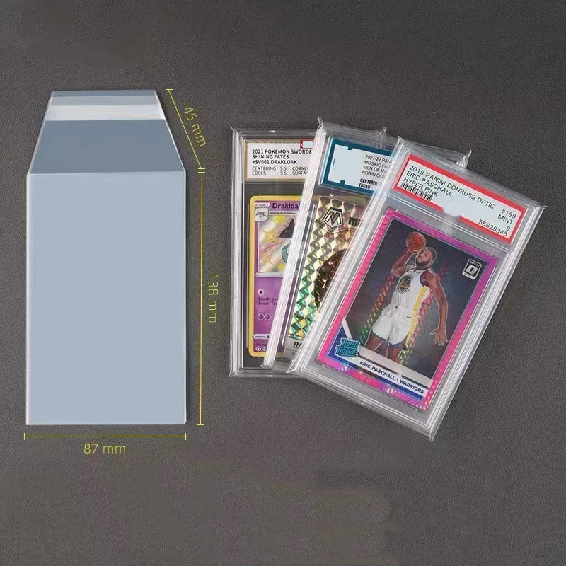 100개 슬리브, 등급이 매겨진 카드용, 초강력 보호, - Collector Card Sleeve 리뷰 및 가격