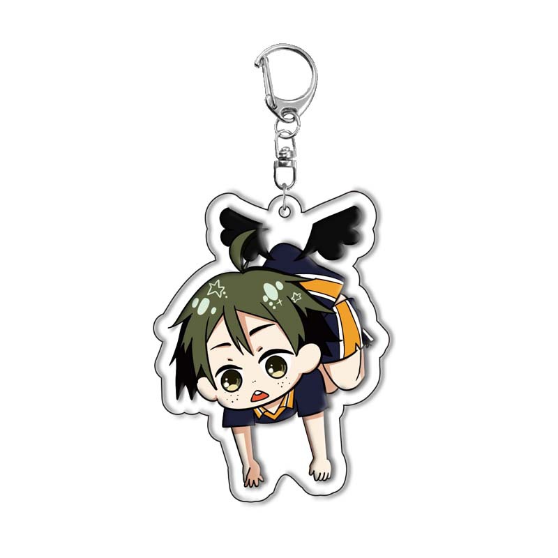 하이큐!! 히나타 쇼요 아크릴 키체인 키링 애니메이션  - Anime Merchandise Keychains 리뷰 및 가격