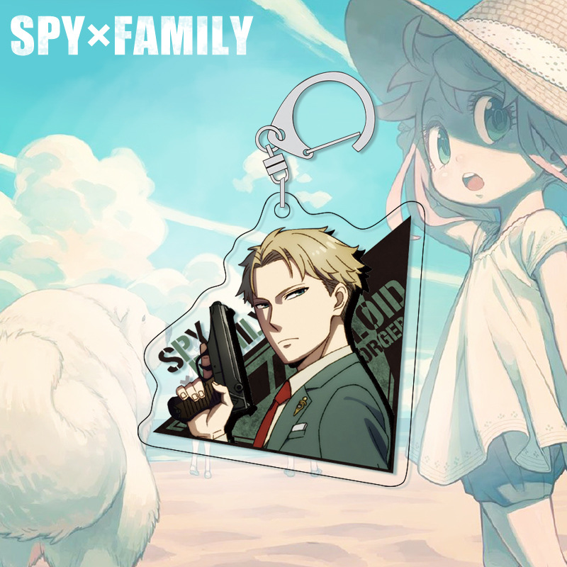 SPY×FAMILY 아냐 키체인 아크릴 참 귀여운 애니 - Anime Merchandise Keychains 리뷰 및 가격