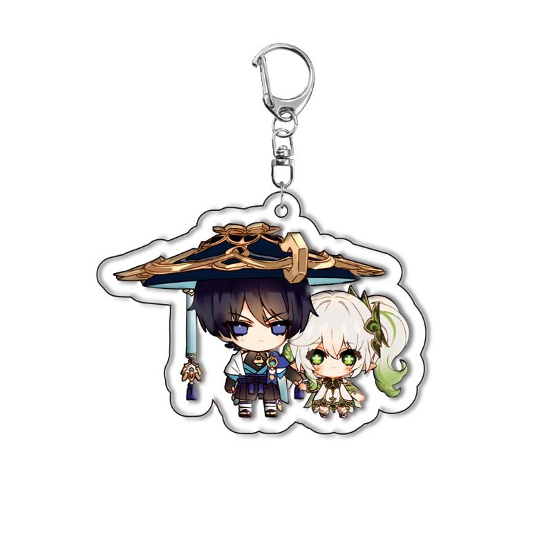 겐신 임팩트 트래블러 완더러 클레 스카라무슈 아크릴 키 - Anime Merchandise Keychains 리뷰 및 가격