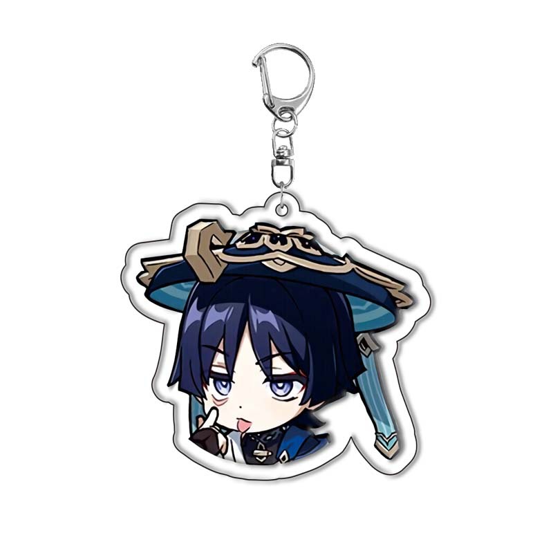 겐신 임팩트 트래블러 완더러 클레 스카라무슈 아크릴 키 - Anime Merchandise Keychains 리뷰 및 가격