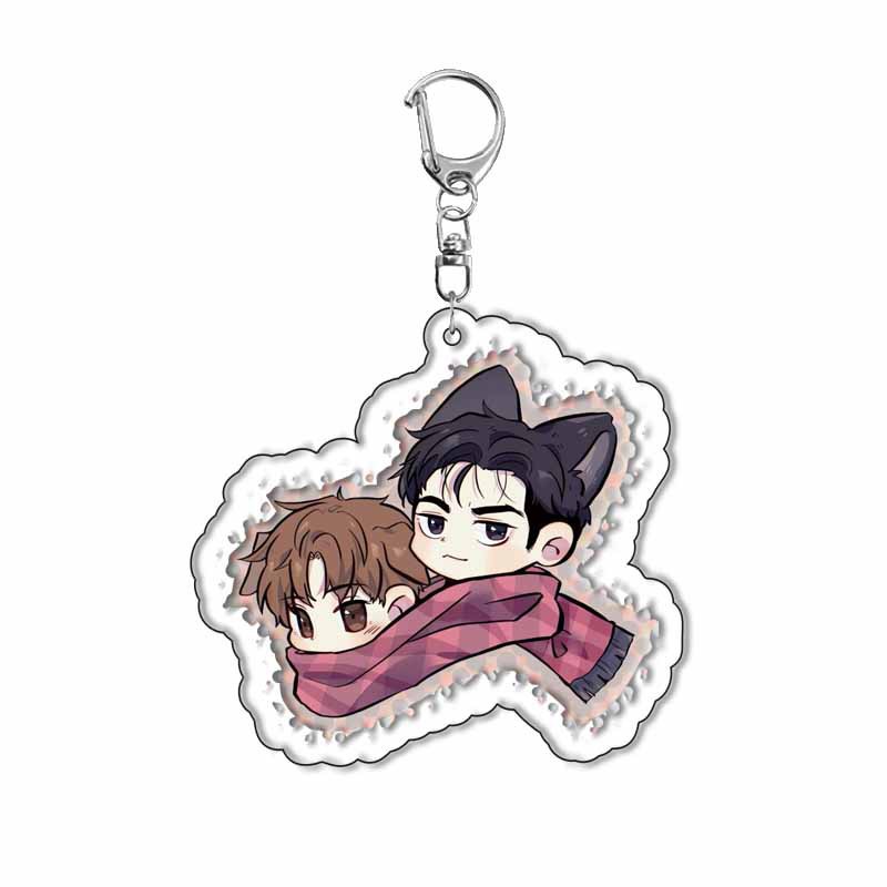스펠 코리아 만화 피기 아크릴 키체인 귀여운 애니메이션 - Anime Merchandise Keychains 리뷰 및 가격