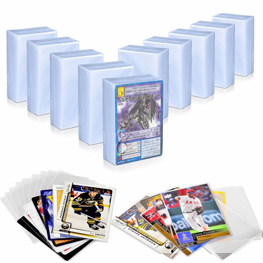 200팩 페니 카드 슬리브 투명 트레이딩 카드 보호 슬 - Collector Card Sleeve 리뷰 및 가격