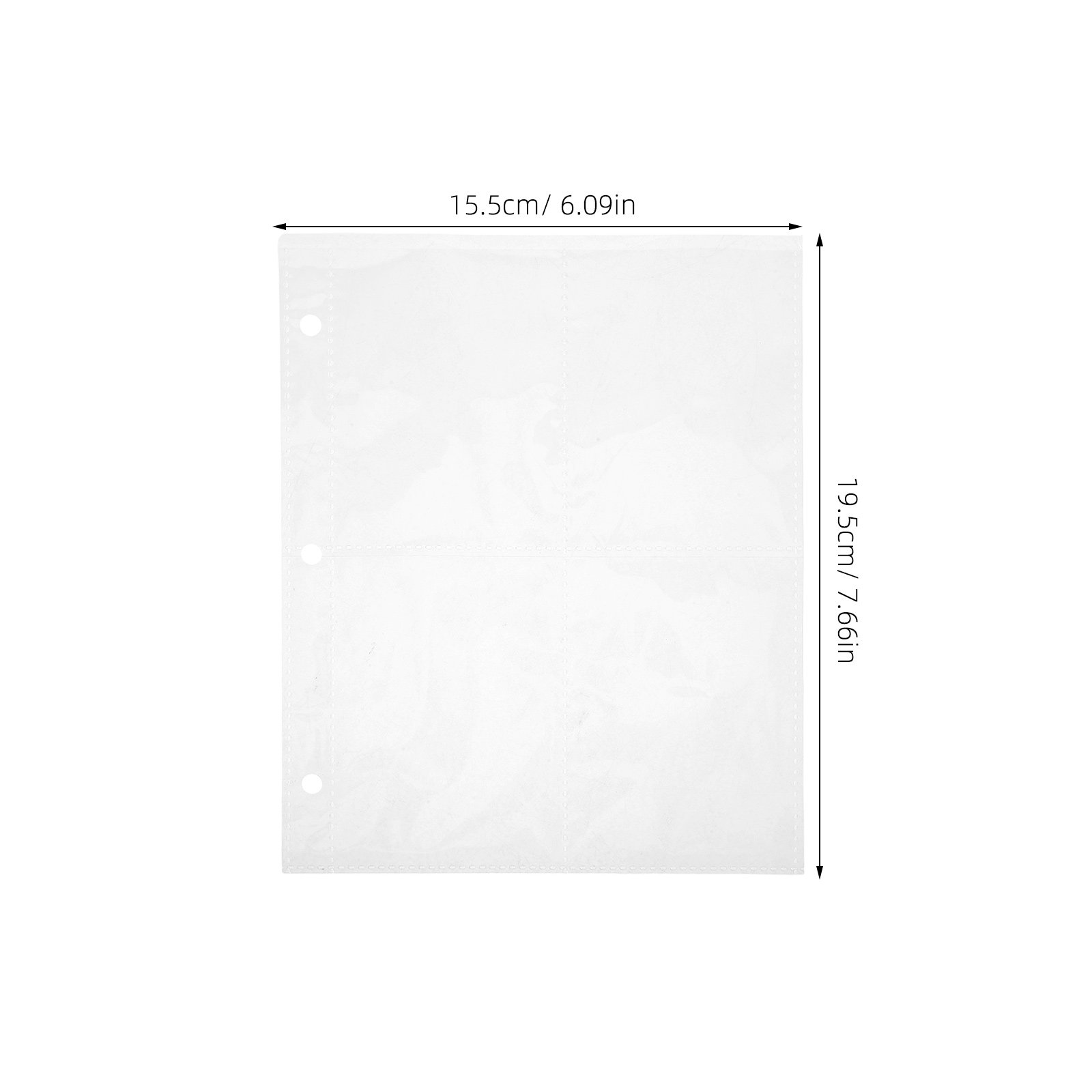 10Pcs 카드 바인더 리필 페이지 투명 플라스틱 슬리 - Collector Card Sleeve 리뷰 및 가격