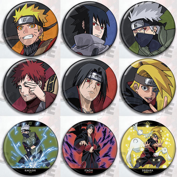 나루토 애니메이션 배지 핀 세트 카카시 사스케 이타치  - Anime Merchandise Naruto 리뷰 및 가격