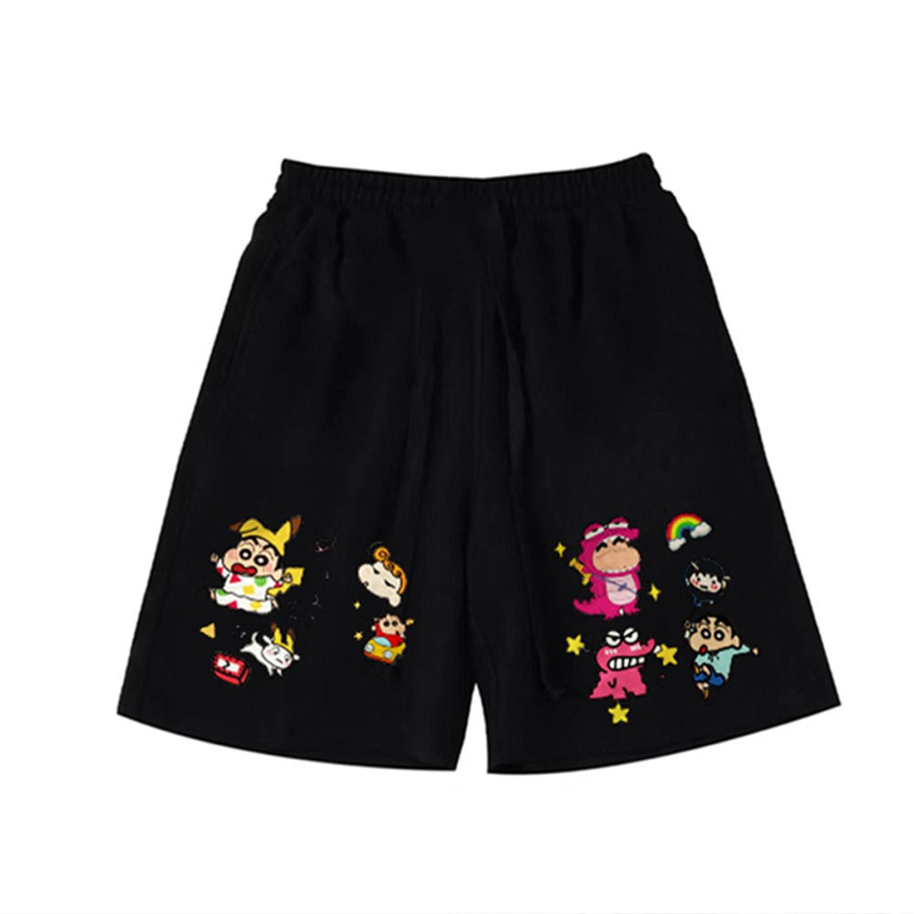 새로운 남성 반바지 크레용 신짱 여름 옷 여성 캐주얼  - Anime Merchandise Shop 리뷰 및 가격