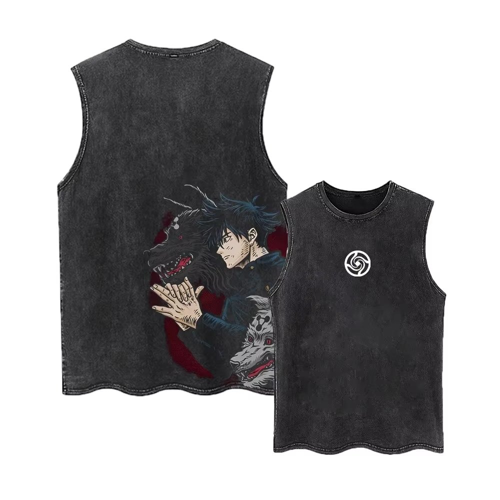 2026 주술회전 여름 짐 베스트 애니메이션 탱크탑 남 - Anime Merchandise Men 리뷰 및 가격